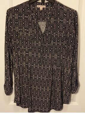 Est1962 Diamond B&W Tunic, 3X